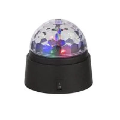 Disco disco gömb 3xLED 0,06W 3V elemes