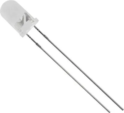 LED DIÓDA SEMLEGES FEHÉR 8 MM 11000...18000mcd 30°