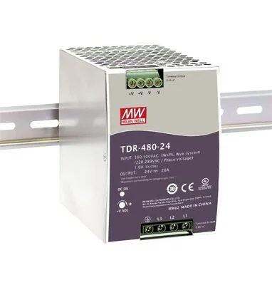 TÁPEGYSÉG TDR-480-24 480W 24VDC