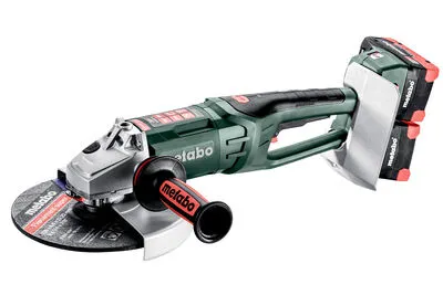 METABO sarokcsiszoló akkus WPB 36-18 LTX BL 24-230 Quick 4x8Ah LiHD+ töltő ASC 145 DUO+táska