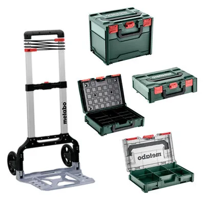 METABO metalock trolley set