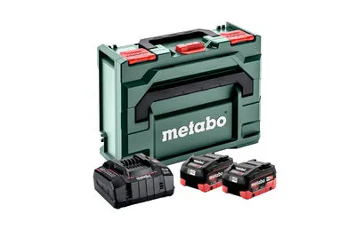 METABO akku LiHD 2x8,0Ah +ASC145 +METABOX 145