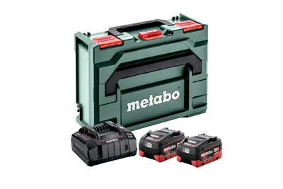 METABO akku LiHD 2x10 Ah +ASC145 +METABOX 145