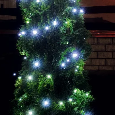 Xmas LED-es fényfüzér,200LED,h.feh,