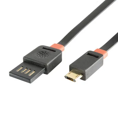 Töltőkábel 3m. USB-A dugó-microusb-b dugó