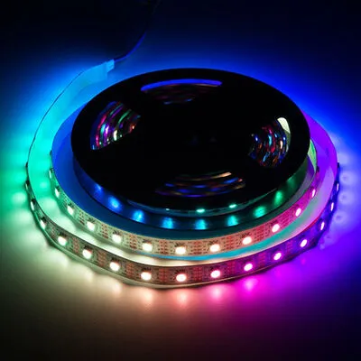 LED szalag 60LED IP20 RGB+6000K 14W /M SMD5050 120° 12V DC