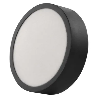 LED lámpa felületi kerek 12,5W 1100lm IP40 fekete