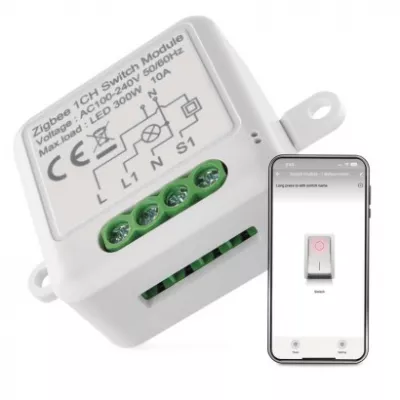 GOSMART kapcsolómodul IP-2101SZ, ZigBee, 1 csatornás