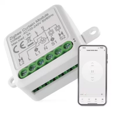 GOSMART motoros modul IP-2121CZ, ZigBee, 1 csatornás