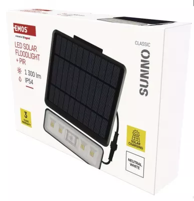 LED SOLAR FÉNYV.1300LM IP54 4000K HO