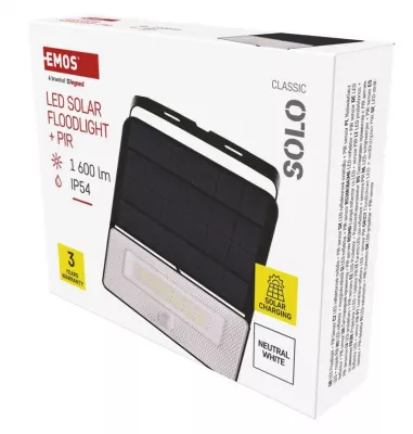 LED SOLAR FÉNYV.1600LM IP54 4000K HO