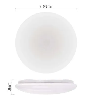 LED lámpatest 18W 4000K fehér 1800lm@ EMOS LED mennyezeti lámpa FIONI 18W