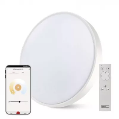 GOSMART LED mennyezeti lámpatest kör alakú, 45W, CCT, dimmelhető, wifi