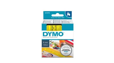 DYMO SZALAG D1 6mmx7m FK/SÁR.