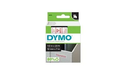 DYMO SZALAG D1 12mmx7m P/FH