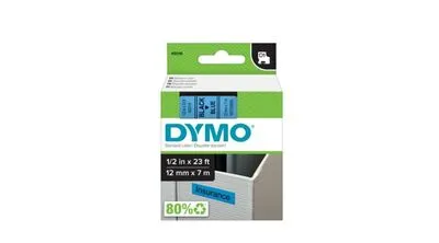 DYMO SZALAG D1 12mmx7m FK/KÉK