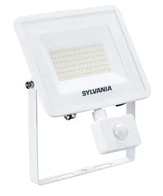 LED fényvető mozg. 46W 3000K fehér@ start flood flat IP54 pir 4650lm 830