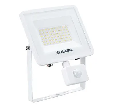 LED FÉNYV. MOZG. 46W 4000K FEHÉR.@ Start Flood Flat IP54 PIR 5000LM 840