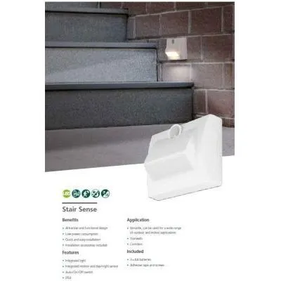 LED lámpatest stair sense@ pir & light 3xAAA elemes