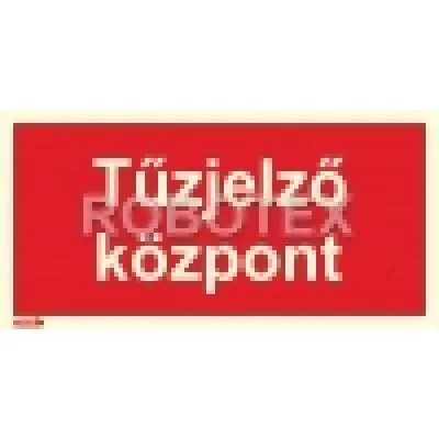 UTÁNVIL.TÁB.200x100 TŰZJELZŐ KÖZPONT