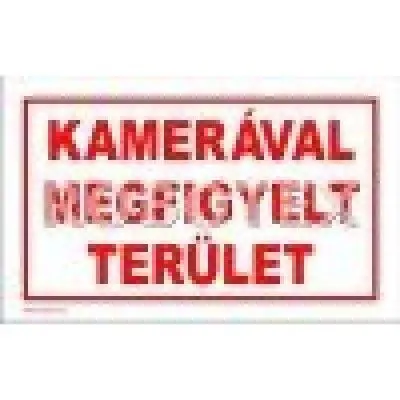 Öntap.matric.kamerával megfigy.terül