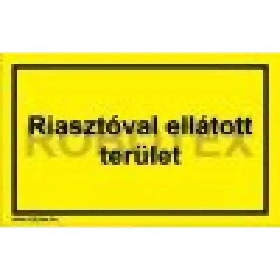 Öntap.matric.riasztóval ellát.terül.