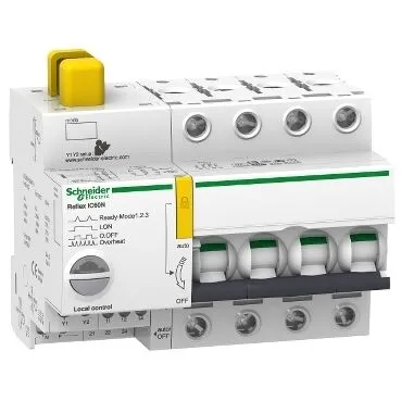 ACTI9 REFLEX IC60N beépített megszakító vezérlés, 4P B, 10A