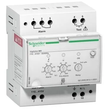 IM9 vigilohm szigetelésfigyelő 11 0/415 V AC 50/60 Hz