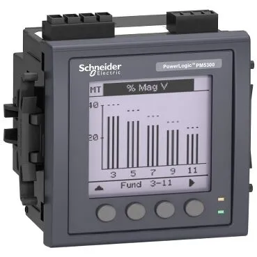 Pm5331 teljmérő,MID,RS485(modbus), mem, 2DI/2DO/2 relé kim,riasztások,