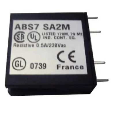 10mm 24 to 240V AC 0,5A solid state relés