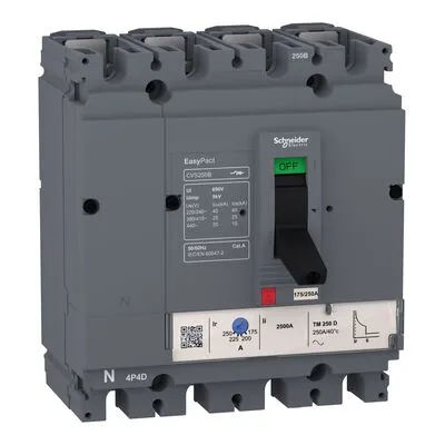 Easypact CVS100B 4P 25KA komplett