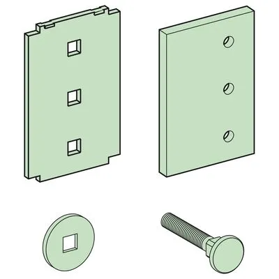 Vízszintes sín csatlakozó, 120mm