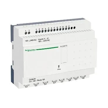 Vezérlőmodul 20 I/O rel óra 230V AC