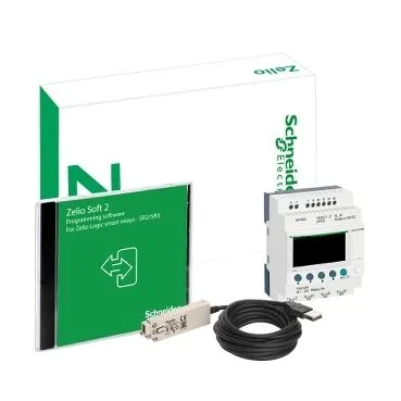 Zelio pack csatl.kábel 10I/O 24V DC