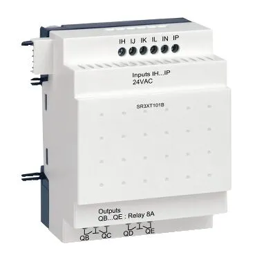 Diszkrét I/O bővítő modul, 10 I O, 24 V AC-zelio logic-hoz