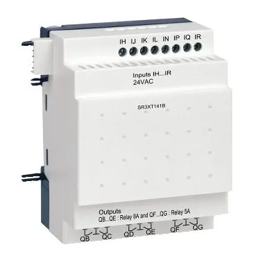 Diszkrét I/O bővítő modul, 14 I O, 24 V AC-zelio logic-hoz