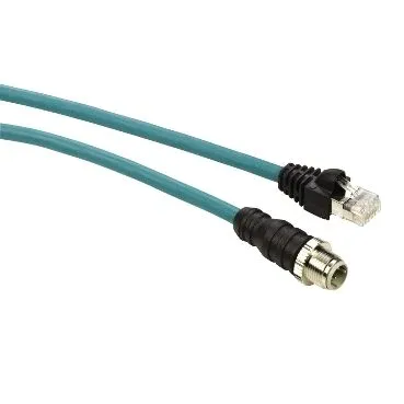 Kábel enet M12-RJ45 10M 2X2X26 TCSECL1M3M10S2