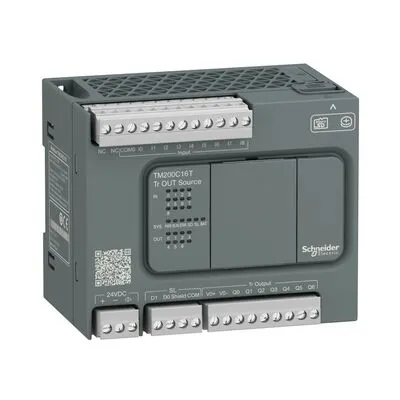 Modicon M200 EASY PLC 16 I/O1XRS48 5 tranzisztoros kimenet (source)