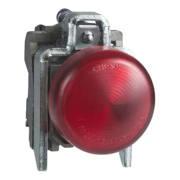 Kerek jelzőlámpa O22, IP65, piros, LED, 24V, ATEX