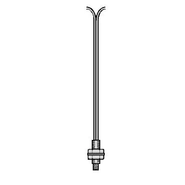 Műanyag optikai kábel érzékelőhöz - szórt, pozicionálás, standard, 2m,