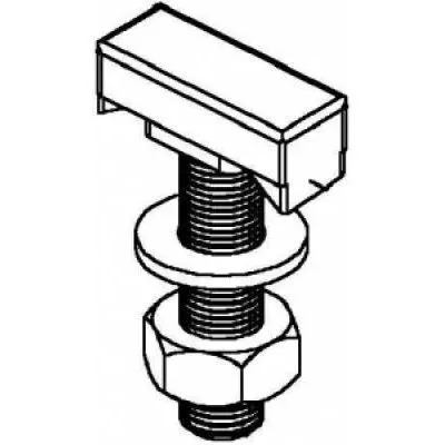 Horogfejű csavar M10 40x14mm