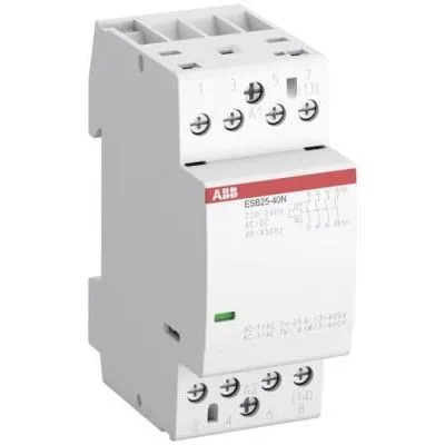 Mágneskapcsoló 4P 25A 230V AC/DC