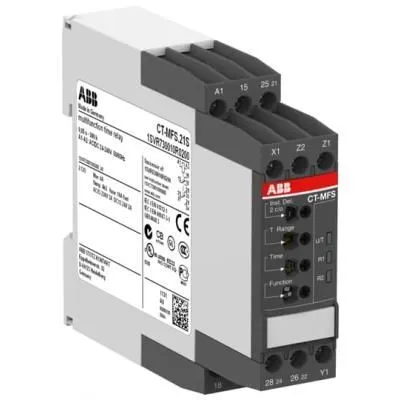 Időrelé 0,05s- 300h 24-240V AC/DC