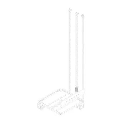 Zx563 gyüjtősín tartó f. 60x10mm