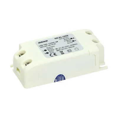 LED  tápegy. 24W 12V DC 6W 0,5 90-254V