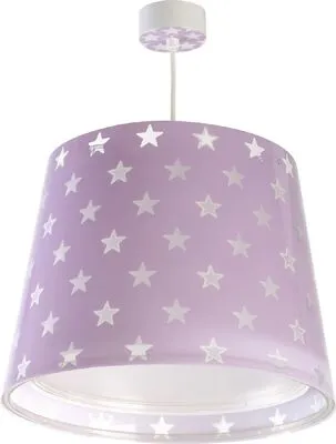 Mennyezeti függesztett lámpa E27 max. 15W stars mauve