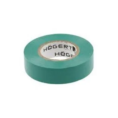 HÖGERT szigetelőszalag 20x19mm zöld pvc