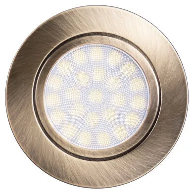 LED bútorvil.sülly.4W 230V 4200K brn satén bronz IP44 330im 4200K