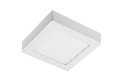 LED panel 7W 4000K 560lm falon kívüli négyzet 120x120x32mm