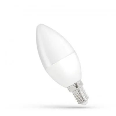 LED gyertya E-14 8W 230V 3000K HUWOJ